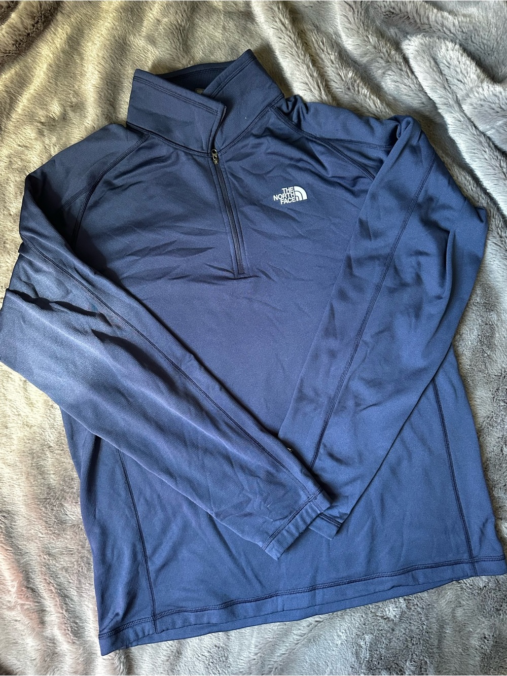 The North Face Men's Navy Half-Zip Performance Pullover